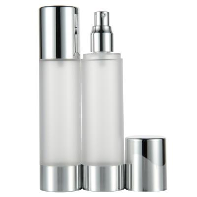 Colour personalizado 100 ml recipiente cosmético sem ar para desempenho do corpo / cilindro