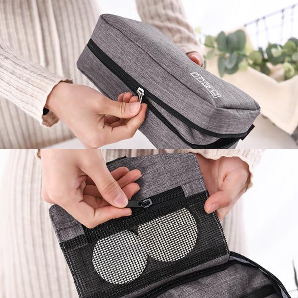 Забота красоты сумки гигиенической косметикаи смертной казни через повешение Bathroom большой емкости косметическая личная