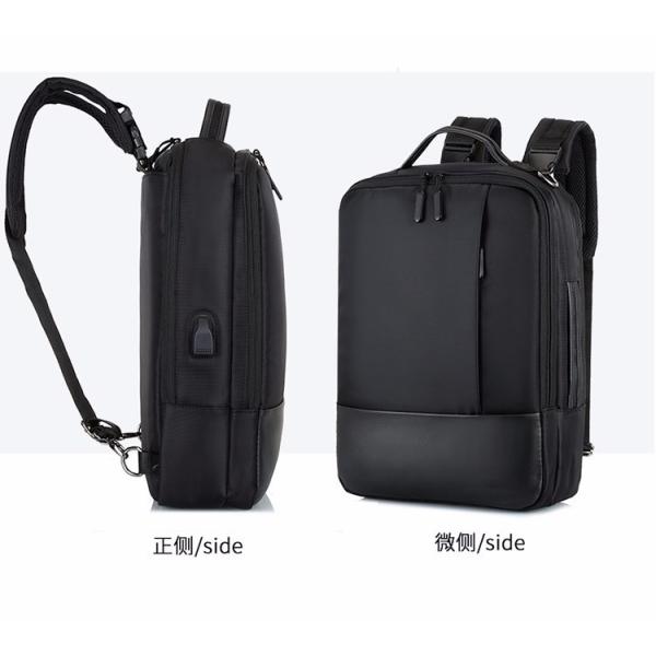 Large capacity travel mochilas crossbody notebook backpack unisex waterproof 15.6'' convertable laptop bag