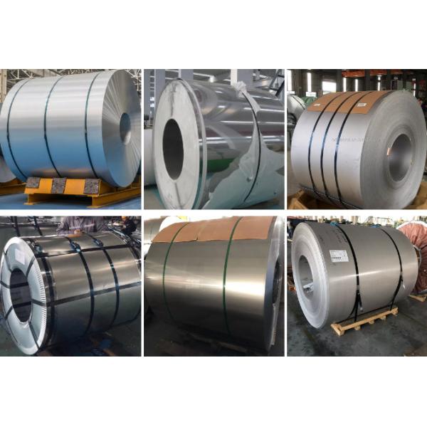 Polished 430 Coil Of Stainless Steel , Anti Oxidation SS Strip Coil