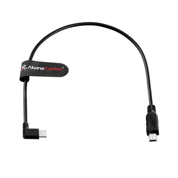 Alvin's Cables DJI RS/SC to Canon Control Cable, Type-C to Mini-USB