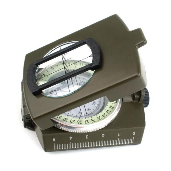 Multifunctional Waterproof Metal Sighting Navigation Compass for Survival and Tactical