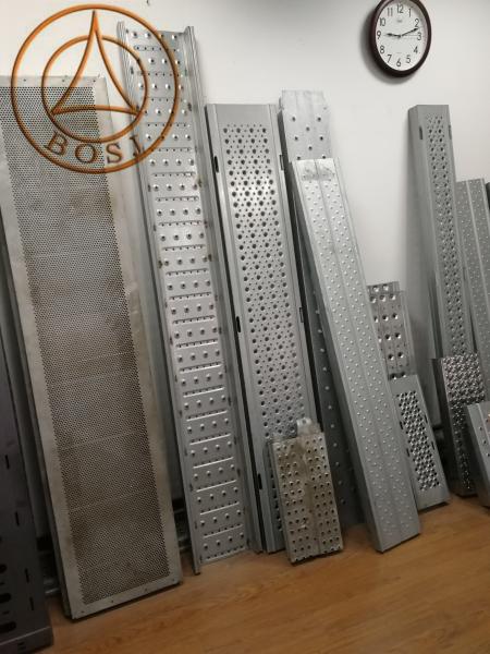 Pre Galvanized Construction Scaffolding Steel Walk Boards Roll Forming Machine