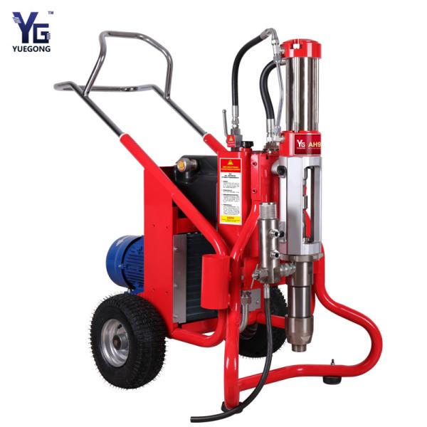 Hydraulic Piston Pump Airless Putty Spray Machine High Pressure For Wall Coating 9.2KW