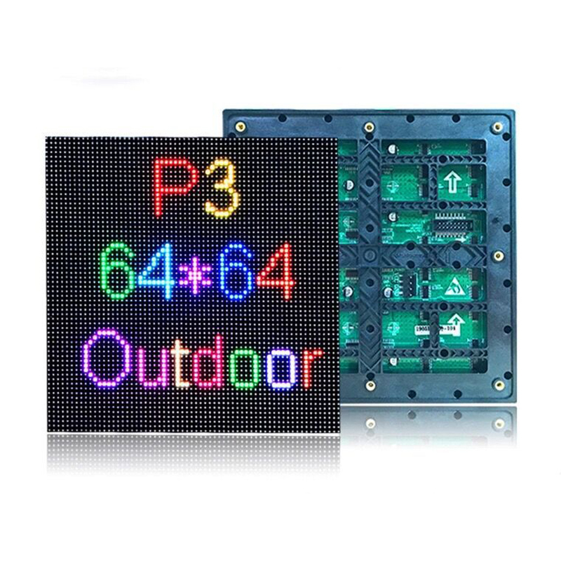 Outdoor  p3 Full Color Led Display  with 3840hz refresh rate and 6000 brightness
