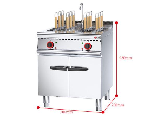 Commercial Kitchen Electric Noodles Boiler Machine with Cabinet and Services OEM ODM