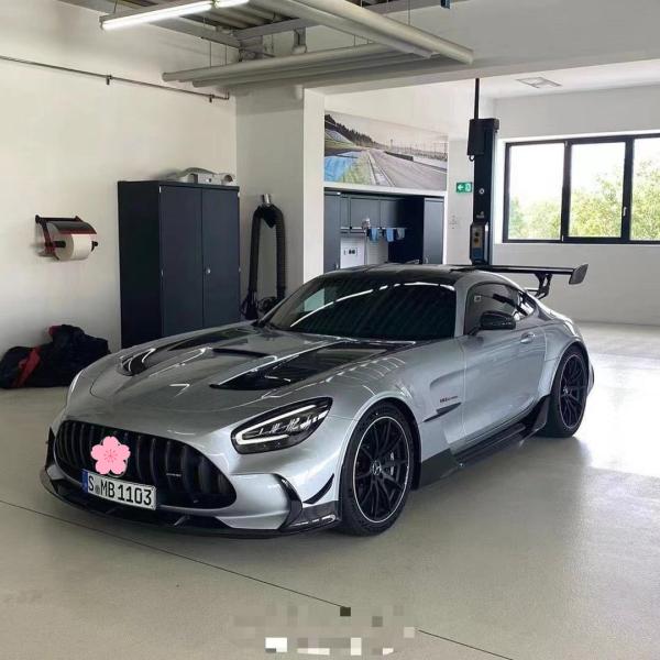 Pièces automobiles pour Mercedes AMG GT GTC GTS Body Kit AMG GT Série noire améliorée Style avant et arrière pare-chocs Spoiler Hood Body Kit