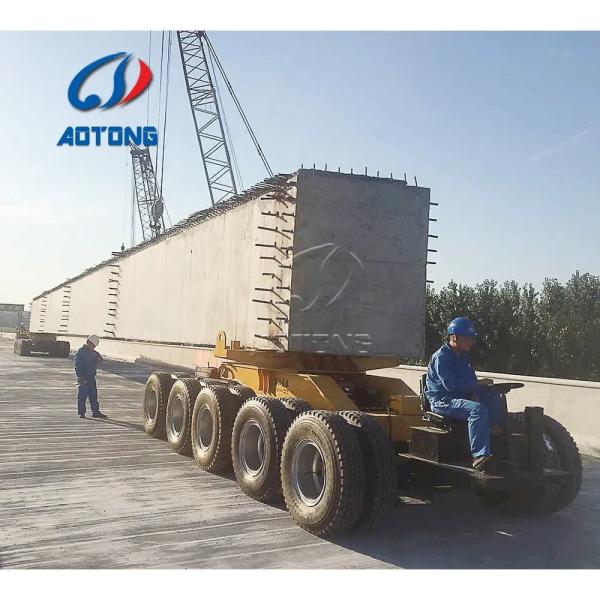 10000*3000*1700mm 180 Tons Tubes Transportation Dolly Trailer/Pile Transporter