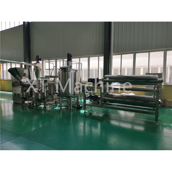 Commercial Electric Peanut Butter Grinding Machine Gas Heating