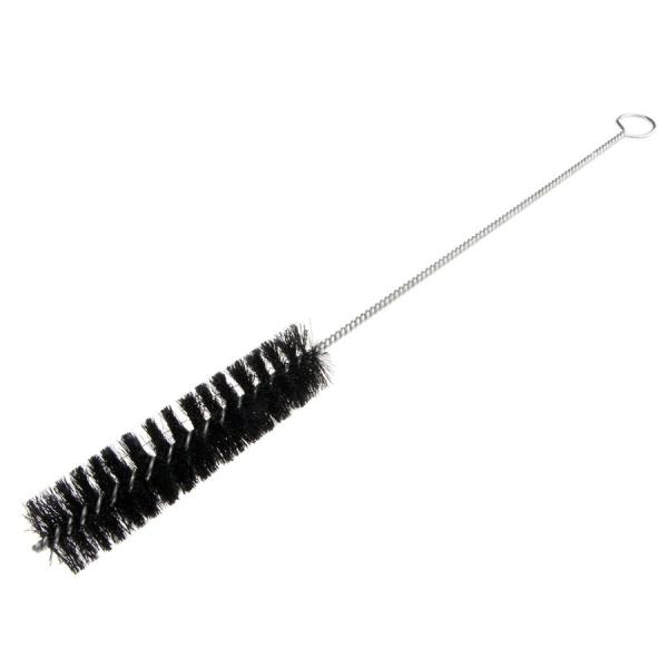 Black Stainless Steel Long Wire Brush Pipe Cleaner Cotton Nylon 20.5cm