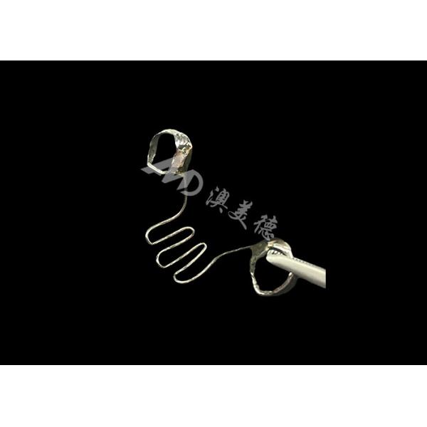 Custom Lingual Arch with Bands Orthodontic Appliance for Space Maintenance and Dental Alignment
