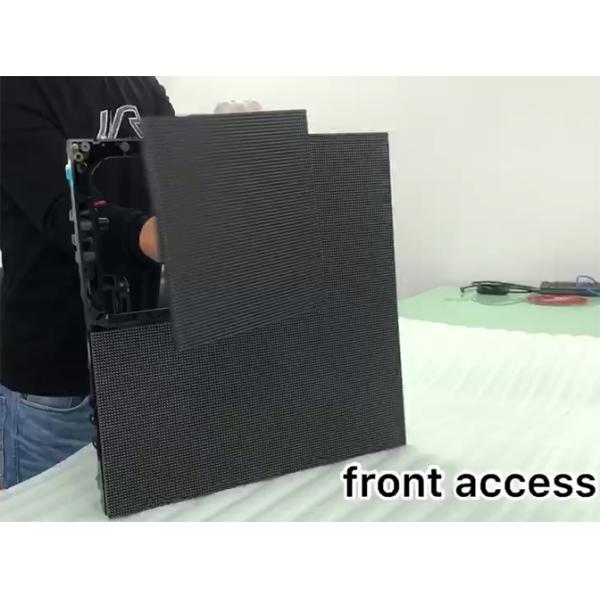 Front Service 2.97mm LED Video Display Screen With 50x50cm Panel