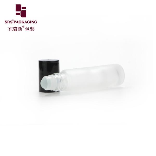 10ml Wall Glass Roll On Bottle With Glass Ball Leakproof Design for Personal Care