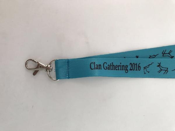 CMYK Silk Screen Lanyards / Custom Heat Transfer Lanyard For Promotional , Gifts