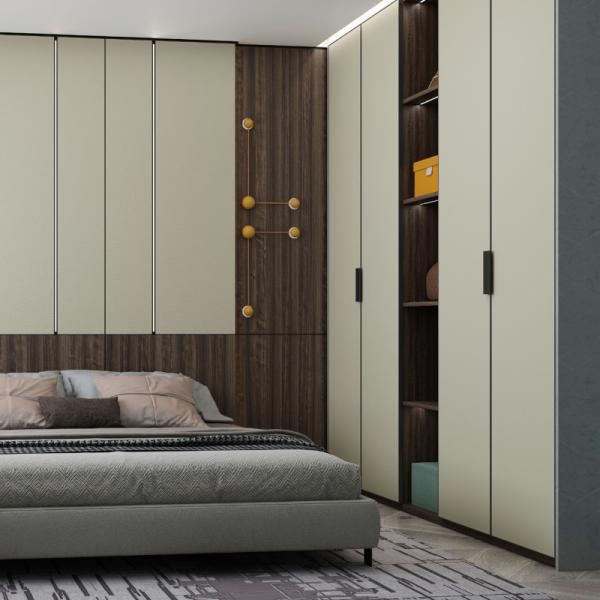 Double-opening Laminate Wardrobe Doors Sliding Or Hinged Stylish And Practical Solutions For Modern Storage Requirements