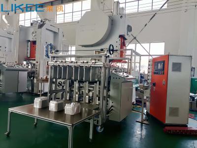 63TON Mitsubishi PLC Automatic Aluminum Pot Making Machine 35-68 Strokes/min
