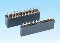 Passo fêmea de Pin Header Connector 2.54mm única/fileira dupla para a indústria militar