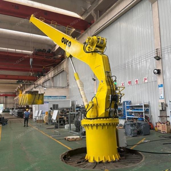 2.6T Offshore Stiff Leg Crane