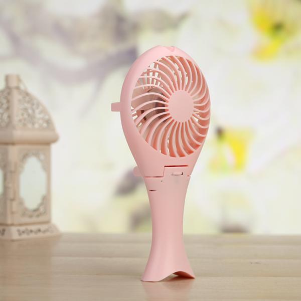 Stepless Speed Mermaid Mini Portable Rechargeable Fan AG18