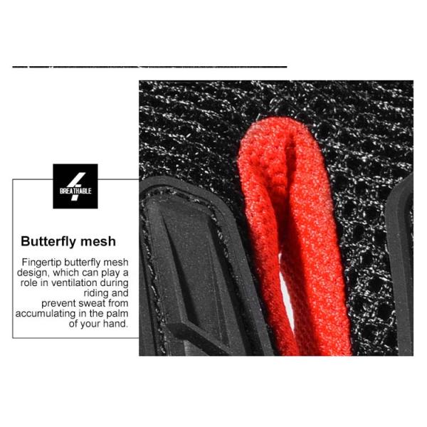 Microfiber Night Reflective Strip Motorbike Motorcycle Gloves Motocross Gloves Motorcycle