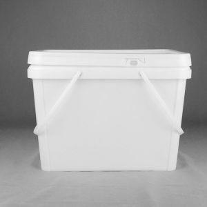 20L Rectangular PP Plastic Packaging Bucket