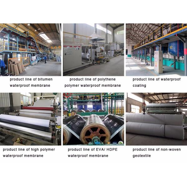 Waterproof Liner for Bathroom Floor 250g Polyethylene Polyester Polymer Fiber Composite