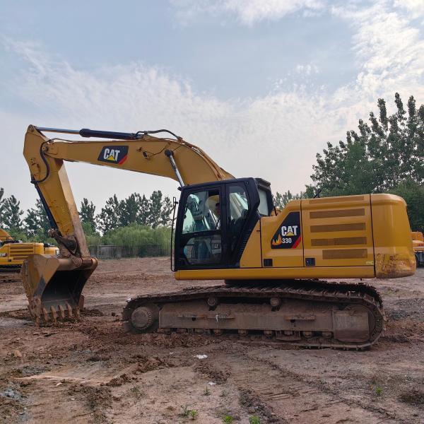 30 Ton Secondhand Excavator Cat 330 Heavy Duty Imported Construction Digger