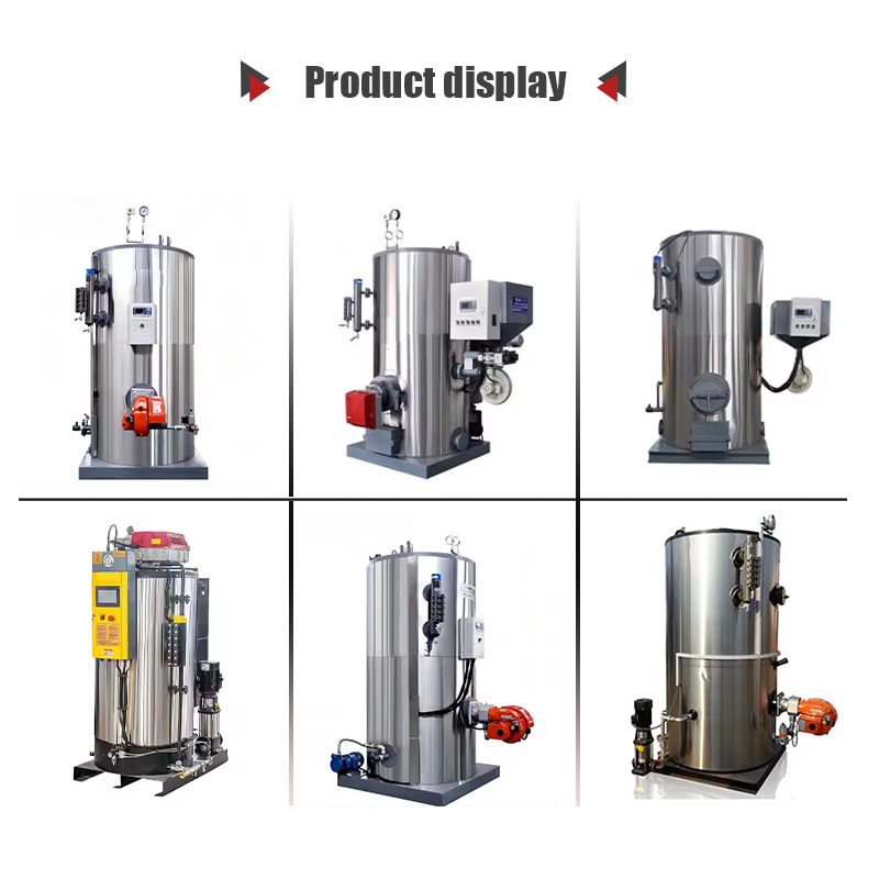 AIXBOILER LSS Vertical Oil/Gas Steam Boiler 1 Ton Intelligent Control Less Labor Cost