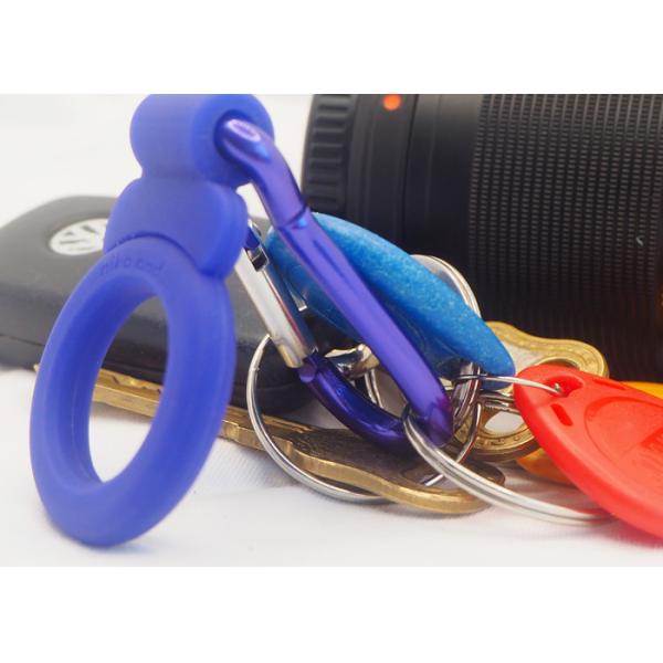PVC 3M Reflective Silicone Rubber Keychain Marketing Promotional Gifts