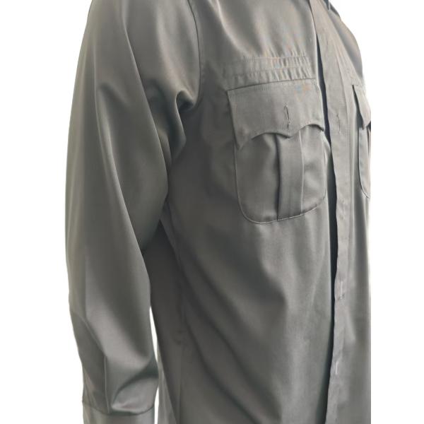 Uniforme de cérémonie militaire noire à manches longues et pantalon droit