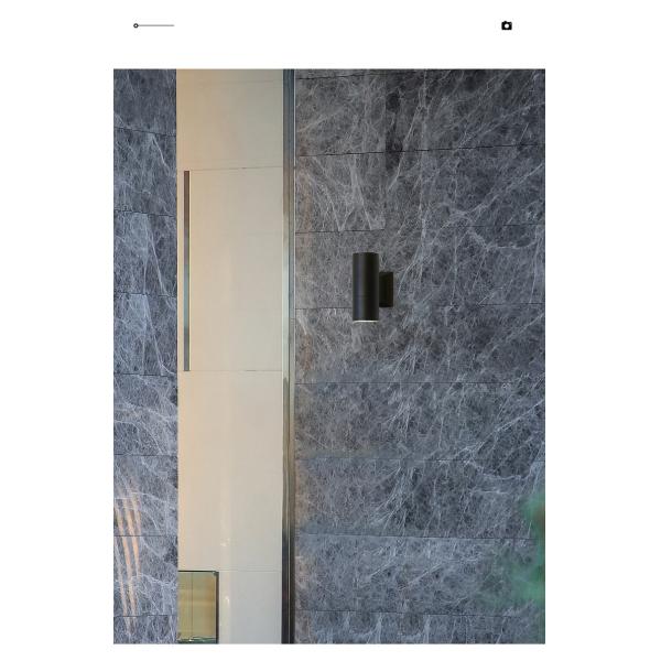 Double Head Shell E27 Outdoor Wall Lamp LED Waterproof Modern Simple 6w