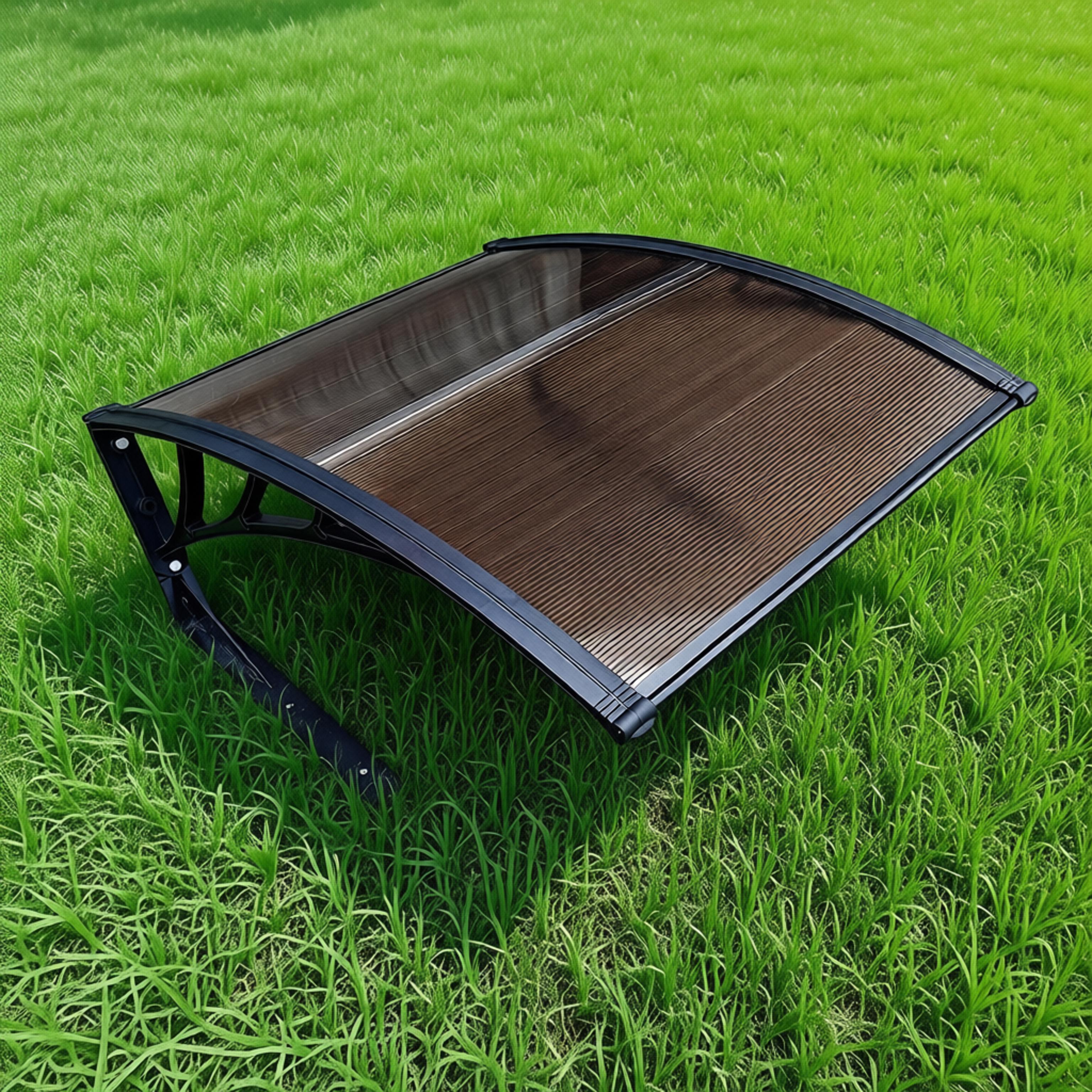 Bronze Polycarbonate sheet Roofing Plastic Bracket Lawn Mower Canopy Easy install