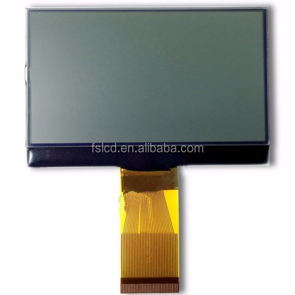 Transparent 12864 Graphic STN LCD Display , 128x64 COG LCD Module For Instrument
