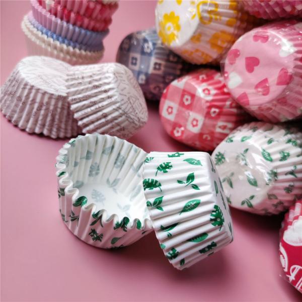 Paper Cup 4.3*2.8cm Small Cake Cup Baking Mold with Custom Logo