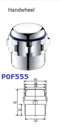 Plastic American Standard Pillar Tap Metering Faucet
