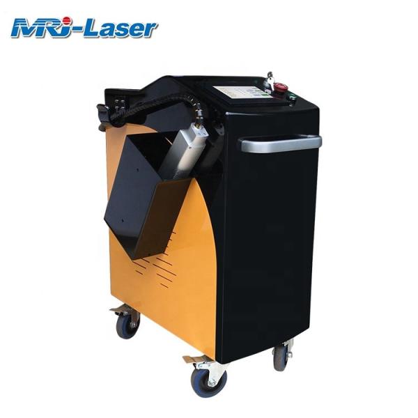 máquina da limpeza do laser da fibra de 25M2/Hour 150W com sistema da limpeza do laser
