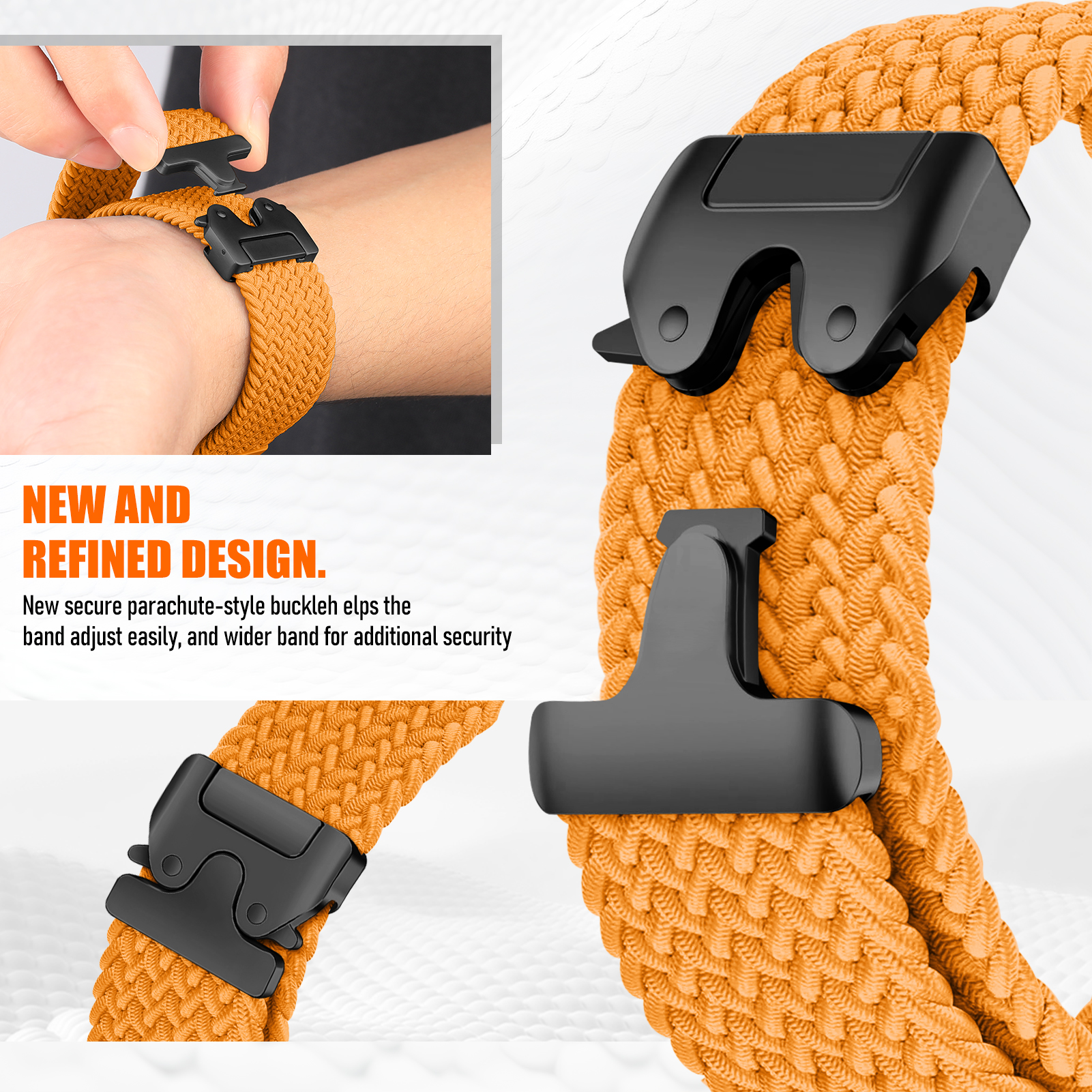 Custom Elastic Nylon Watch Strap 41mm 45mm for Google Pixel Watch 4 3 2 Fabric Seamless Adjustable Band Women