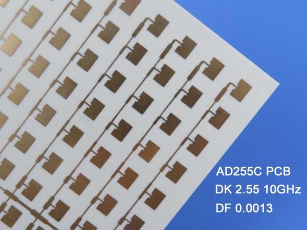 Dupla camada AD255C Antenna PCB 40mil com ouro de imersão