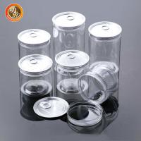 Pots rechargeables d'épice d'animal familier vide en plastique de boîte à biscuits d'espace libre d'OEM d'ODM