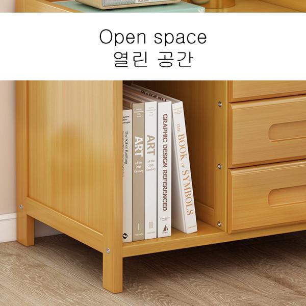 Bedroom Furniture Nightstand with Drawers Small End Table for Storage Desk Bed Side Organizer Cabinet Shelf