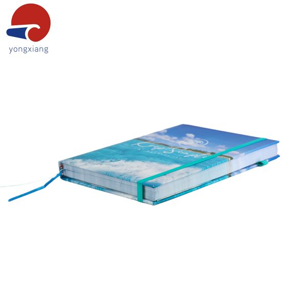 Offset Custom Planner Printing Eco Friendly Full Color Custom Notebooks With Elastic Strap