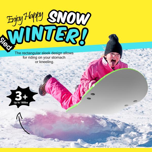 Custom Logo Snow Sleds for Unforgettable Outdoor Experiences from Woowave