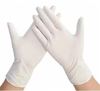 Waterproof Disposable Gloves , Disposable Medical Gloves 100% Latex Thickness 3-9 Mil