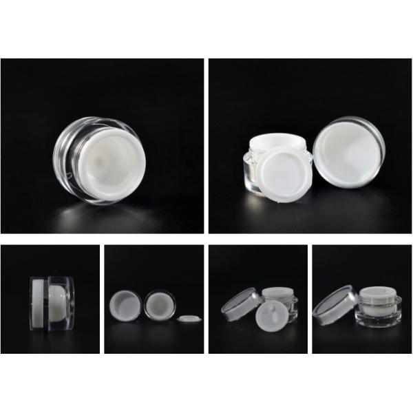 30G 50G 100G Acrylic Cream Jar plastic cream and lotion jars Luxury Cosmetic Container