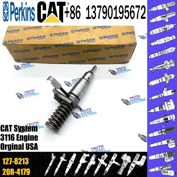 3116 3126 Injetor de combustível diesel 127-8213 1278213 Injetor de combustível com bocal para motor diesel Caterpillar