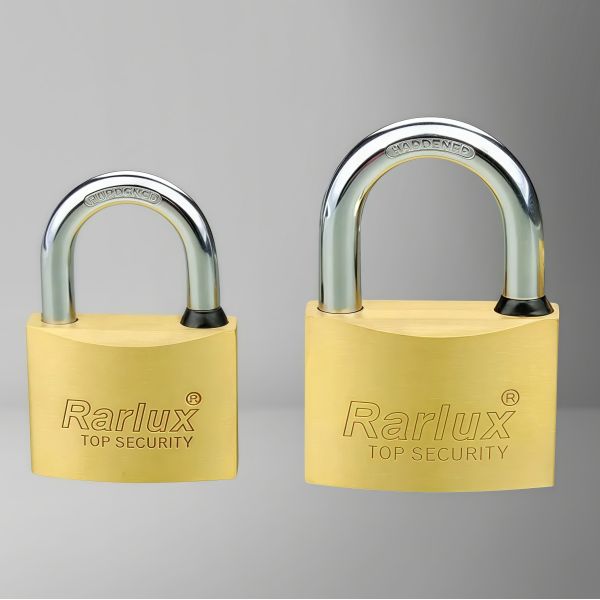 Rarlux Waterproof Ring Solid Padlock High Quality Candado Security Brass Padlock With Computer Key in Bulk 40 50 60 70mm