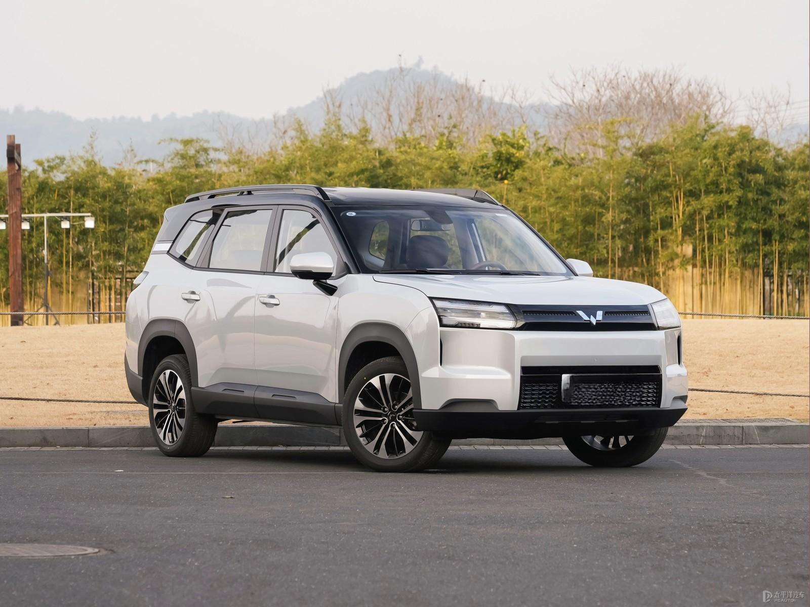 Wuling Starlight 560 EV Electric SUV with 500km Range, 15.6-inch Touch Control Screen, and Leather Upholstered Seats