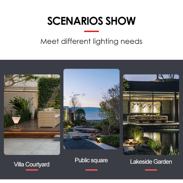 Солнечные подвесные светильники ABS Материал Поликристаллические подвесные панели Epistar SMD DIA245mm IP65 APP Контролируемый водонепроницаемый