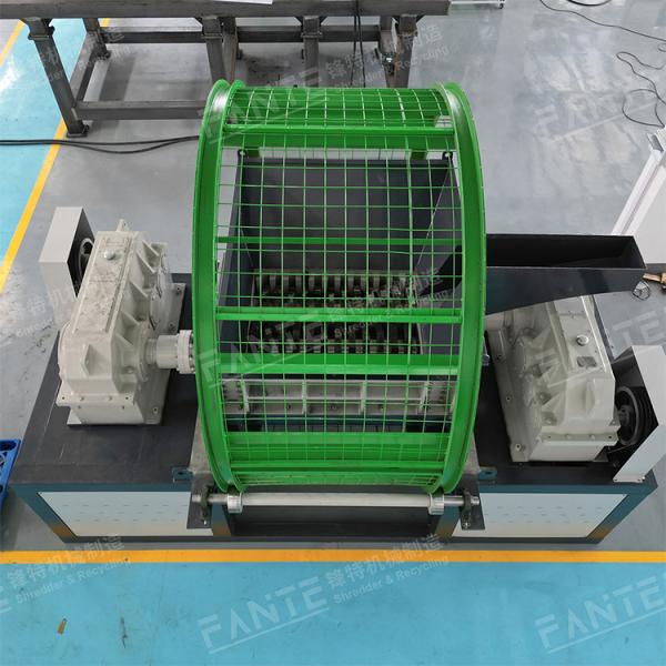 Automatic Tire Shredders Waste Tyre & Scrap Car Tire Recycling Machine