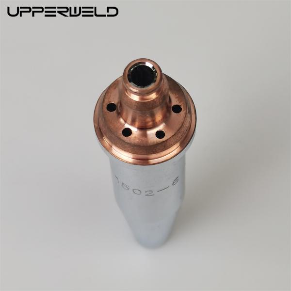 6 Gas de corte de la boquilla de tamaño de acetileno de propano de corte de la punta de oxígeno para la industria de corte